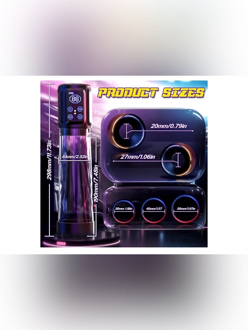 Digital Electric Vacuum